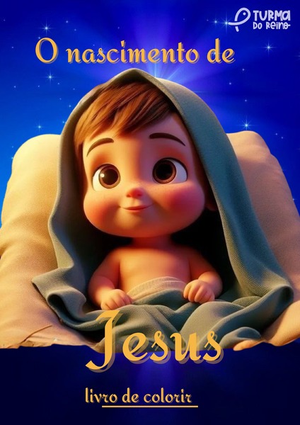 Livro de Colorir - O Nascimento de Jesus