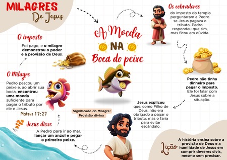 Mapa Mental - A Moeda na Boca do Peixe