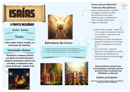 Mapa Mental - Isaías v.3