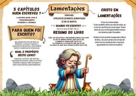 Mapa Mental - Lamentações v.2