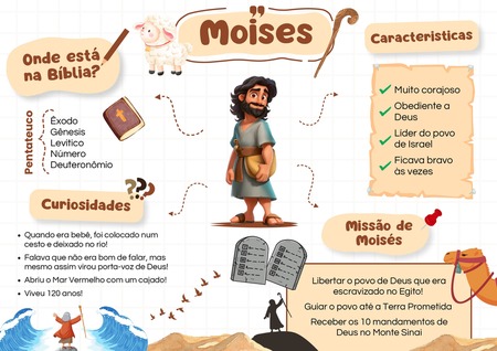 Mapas Mentais - Personagens Bíblicos v.2