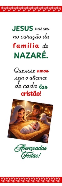 Marcador de Página - Feliz Natal v.5