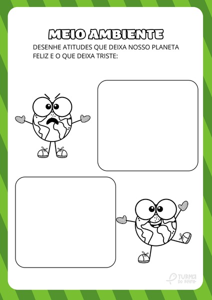 Meio Ambiente - Desenhe Atitudes
