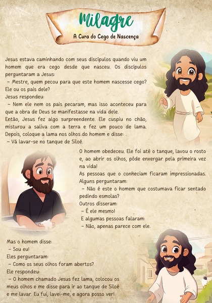 Milagre - A Cura do Cego de Nascença