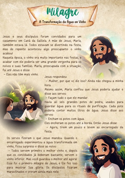 Milagre - A Transformação da Água em Vinho