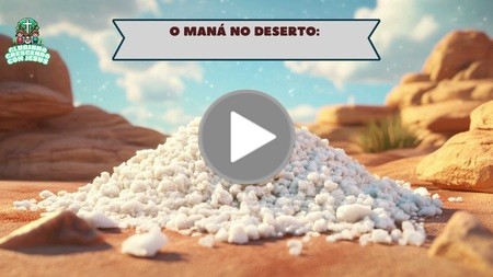 O Maná no Deserto - Deus Cuida de Seu Povo v.2