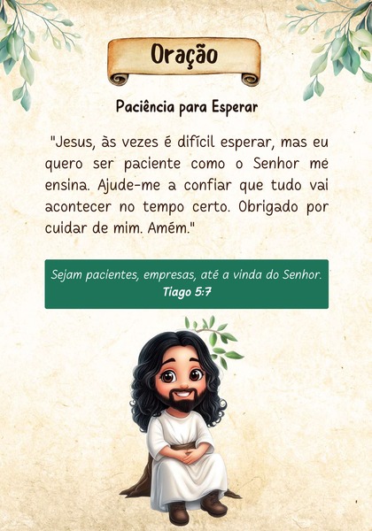 Oração - Paciência para Esperar