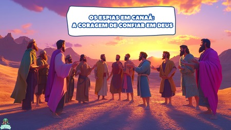 Os Espias em Canaã - A Coragem de Confiar em Deus