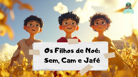 Os Filhos de Noé - Sem, Cam e Jafé
