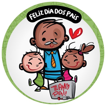 Painel Circular - Te Amo, Pai! v.4