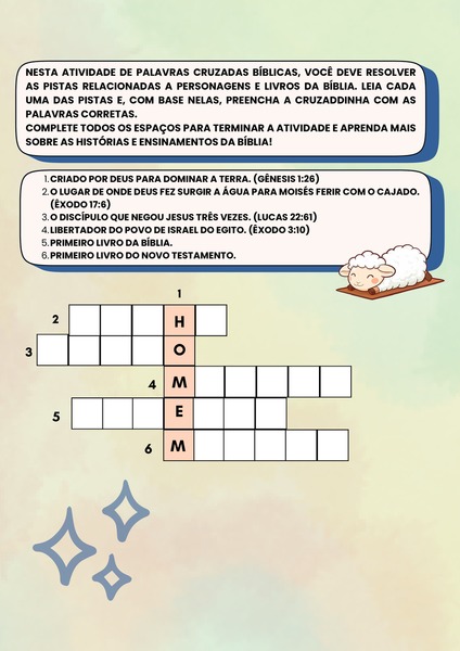 Palavras Cruzadas Bíblicas v.3