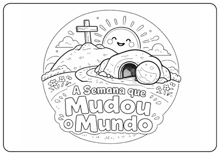 Para Colorir - A Semana que Mudou o Mundo