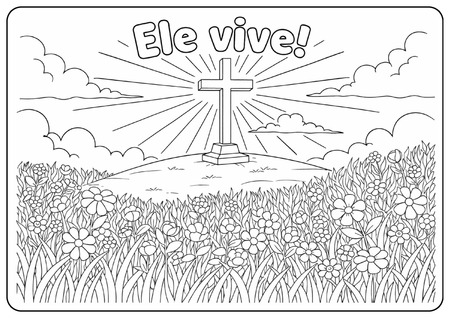 Para Colorir - Ele Vive! v.5