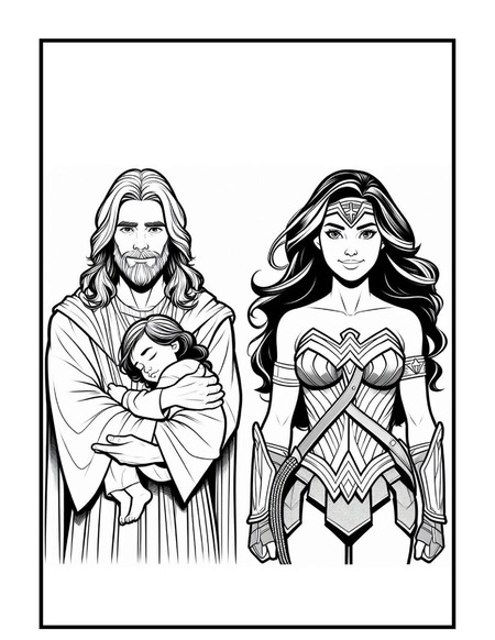 Para Colorir - Jesus, Meu Super-herói v.10