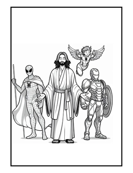 Para Colorir - Jesus, Meu Super-herói v.11