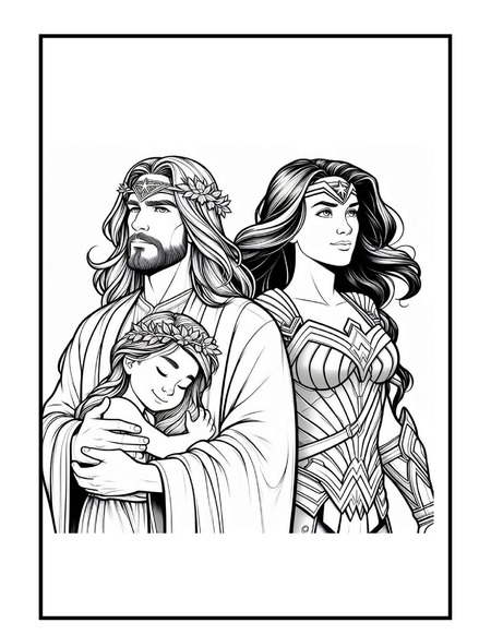 Para Colorir - Jesus, Meu Super-herói v.12