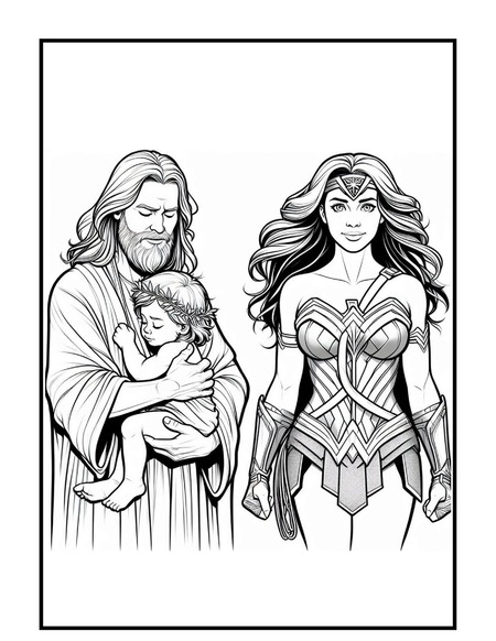 Para Colorir - Jesus, Meu Super-herói v.13