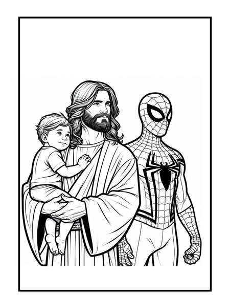 Para Colorir - Jesus, Meu Super-herói v.16