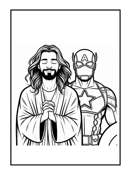 Para Colorir - Jesus, Meu Super-herói v.17