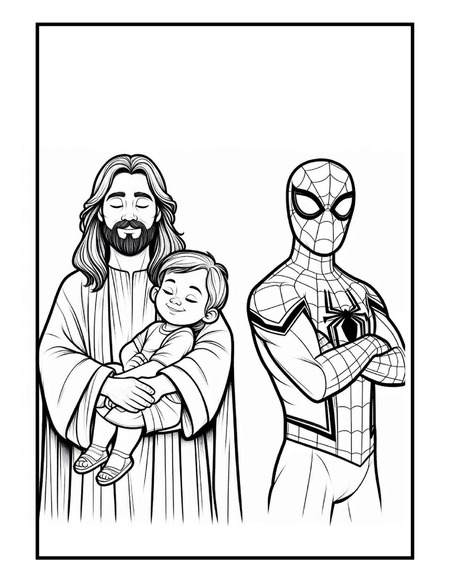 Para Colorir - Jesus, Meu Super-herói v.18