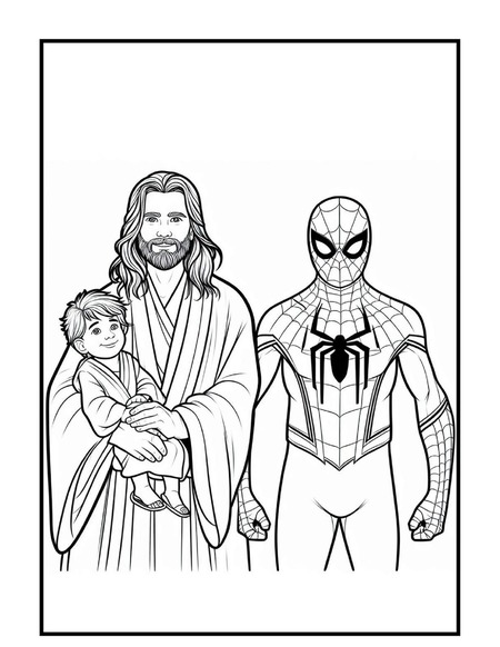 Para Colorir - Jesus, Meu Super-herói v.19