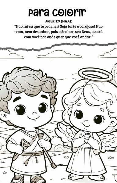 Para Colorir - Josué 1:9