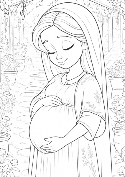 Para Colorir - Maria v.3