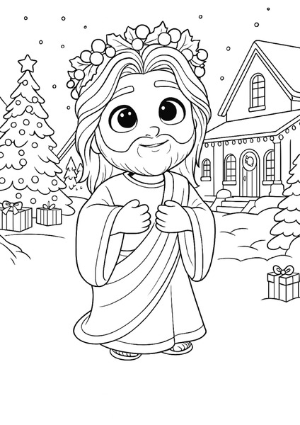 Para Colorir - Natal v.38