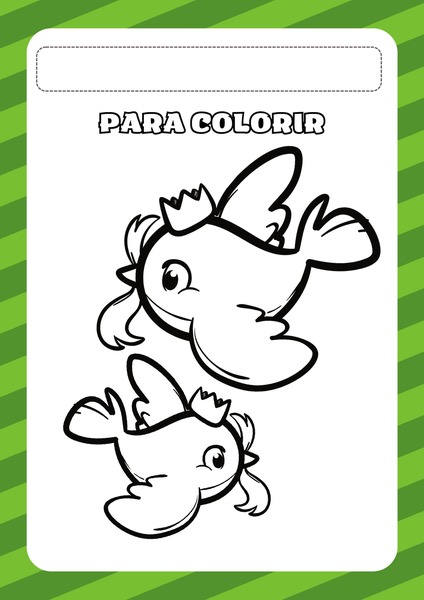 Para Colorir - Pássaros