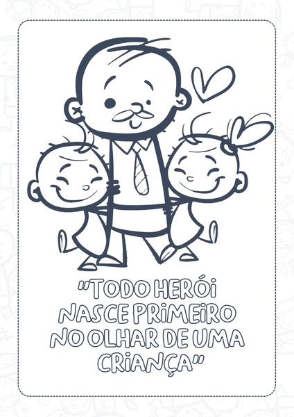 Para Colorir - Te Amo, Papai! v.2