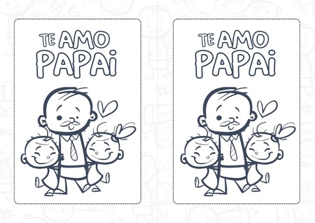 Para Colorir - Te Amo, Papai! v.3