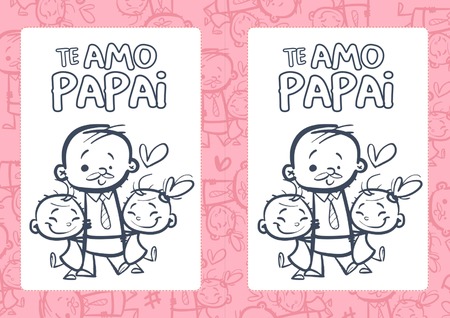 Para Colorir - Te Amo, Papai! v.6