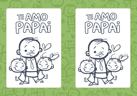 Para Colorir - Te Amo, Papai! v.8