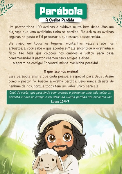 Parábola - A Ovelha Perdida