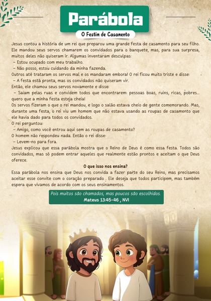 Parábola - O Festim de Casamento