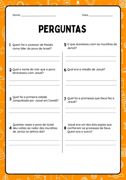 Perguntas - Josué