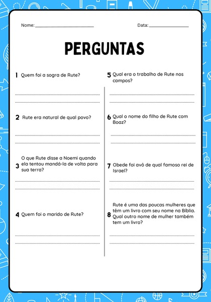 Perguntas - Rute