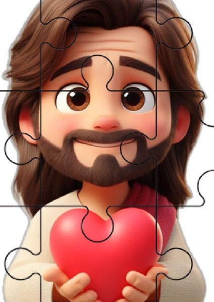 Quebra-cabeça - Jesus v.6