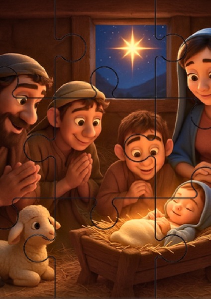 Quebra-cabeça - O Bebê Jesus v.4