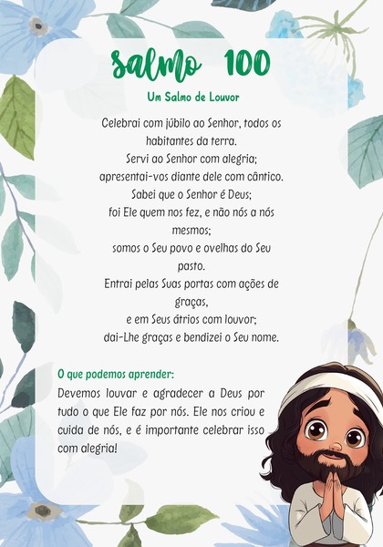 Salmo 100 - Um Salmo de Louvor