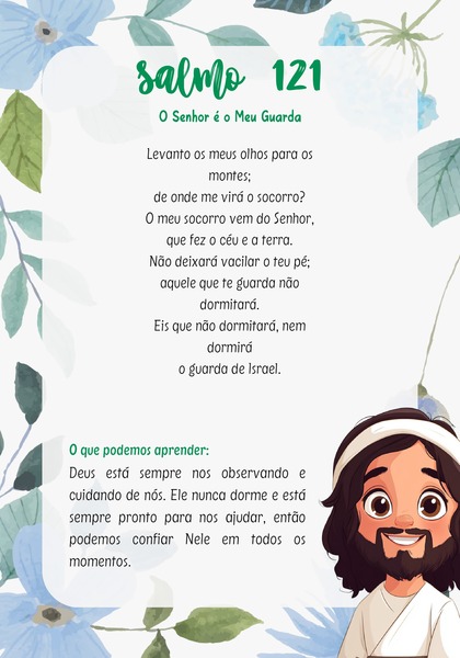 Salmo 121 - O Senhor é o Meu Guarda