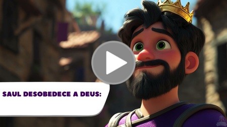 Saul Desobedece a Deus - A Perda do Reino v.2