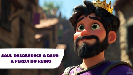 Saul Desobedece a Deus - A Perda do Reino