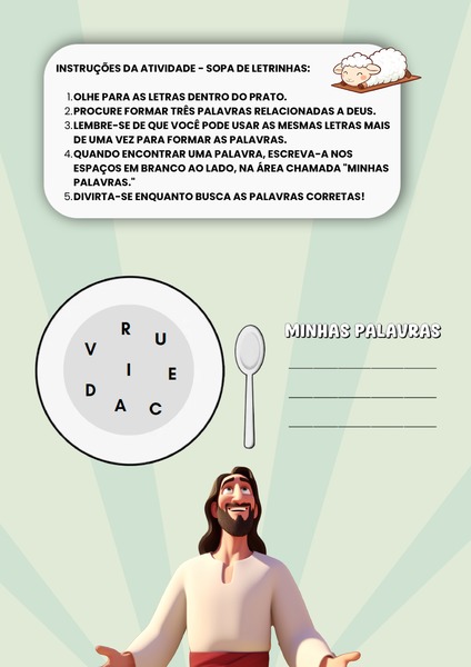 Sopa de Letrinhas Bíblica v.3