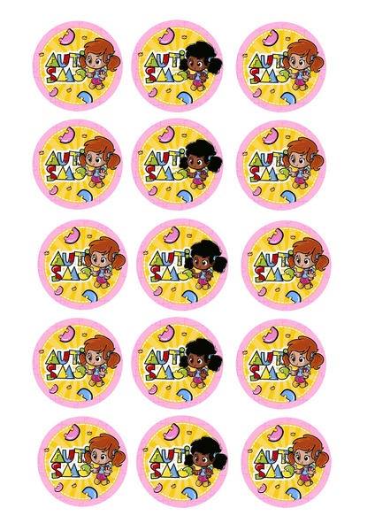 Tags e Adesivos - Autismo - Vendo o Mundo de um Jeito Diferente v.7