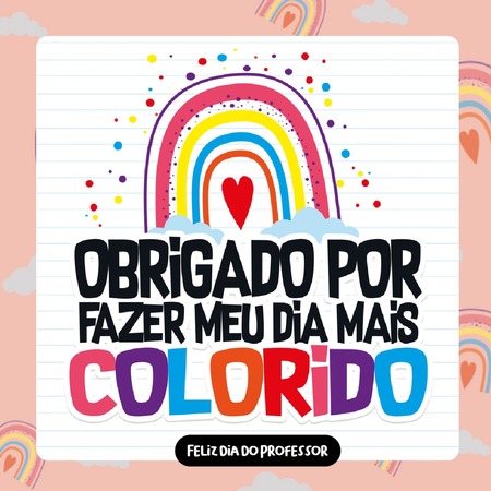 Tags e Adesivos - Meu Dia Mais Colorido
