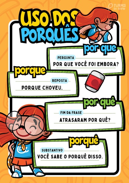 Uso dos Porquês