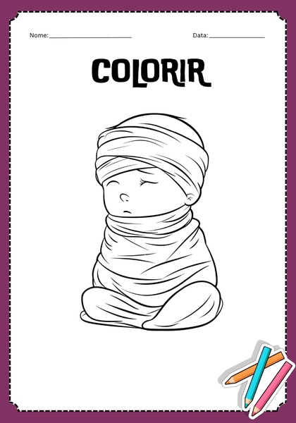 Vamos Colorir - A Cura do Cego de Nascença