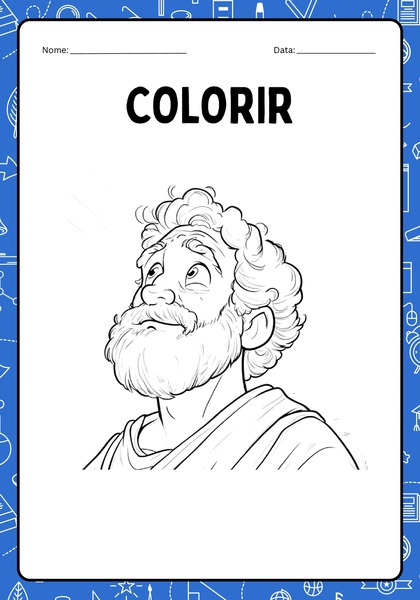Vamos Colorir - Abraão