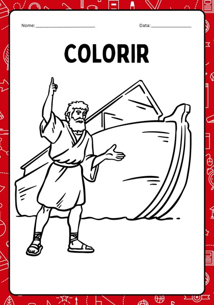 Vamos Colorir - Arca de Noé v.6